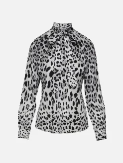 Neck Tie Blouse