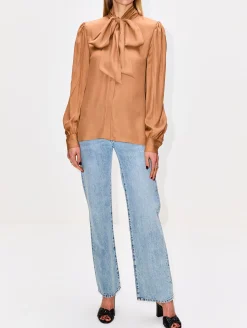 Neck Tie Blouse