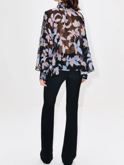 Neck Tie Blouse