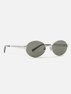 New Wave Metal Round Panthos Eyewear