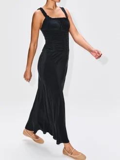 Nic Silk Maxi Dress