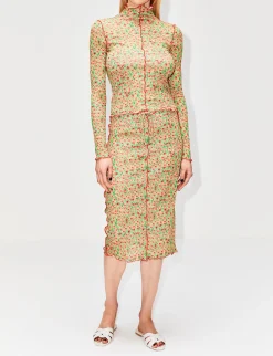 Nira Floral Long Sleeve Top