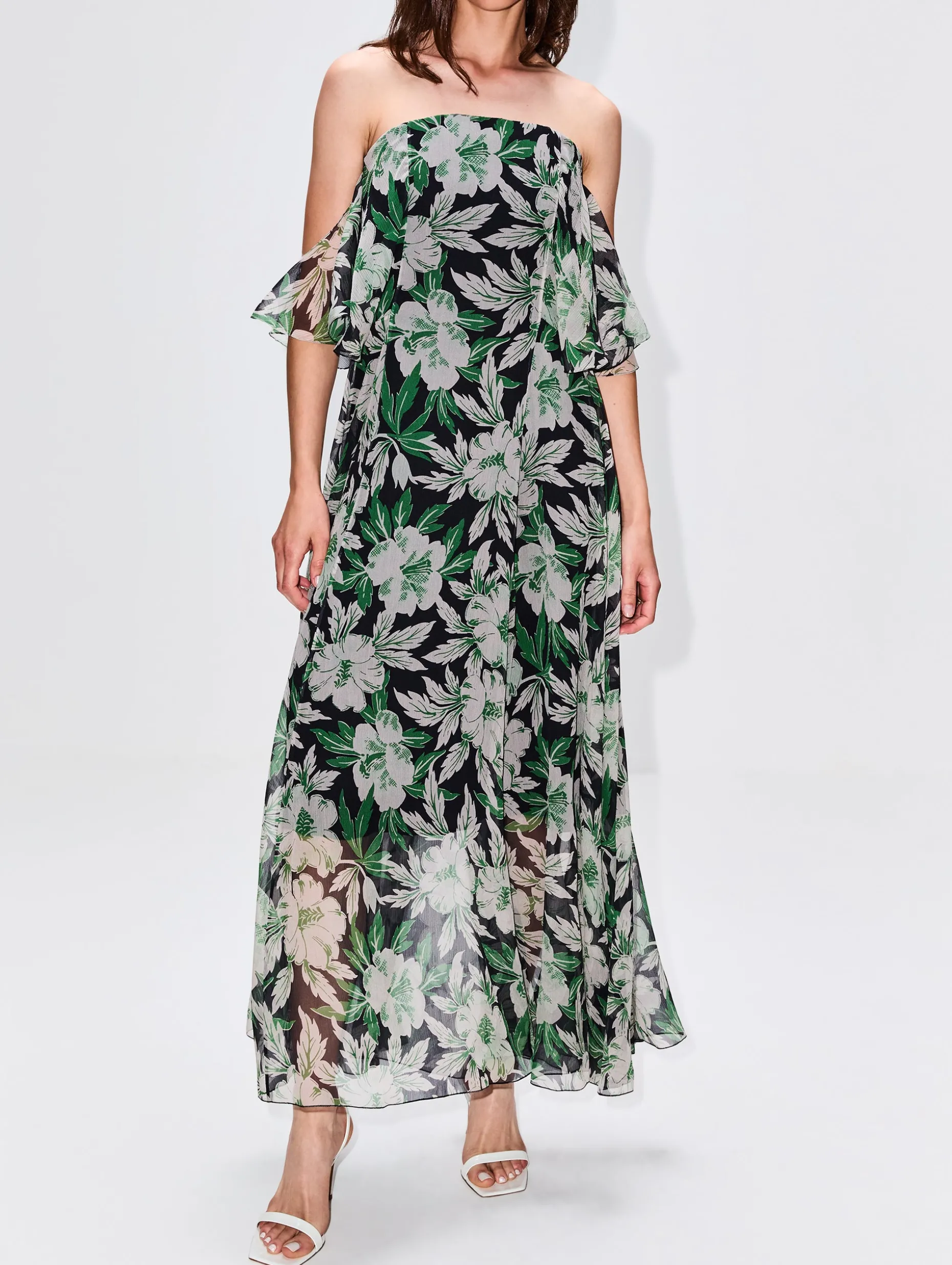 Off The Shoulder Floral Dress