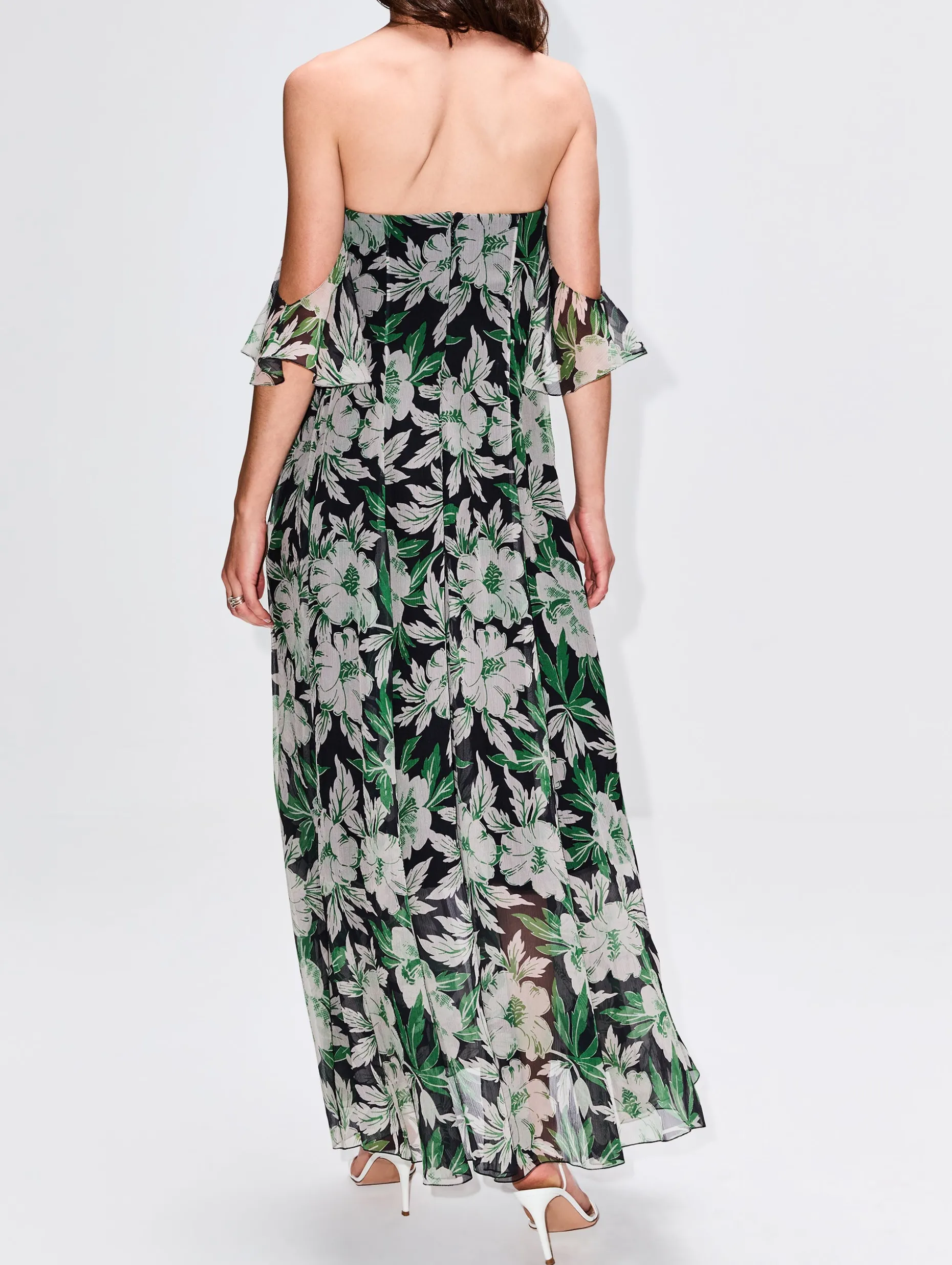 Off The Shoulder Floral Dress