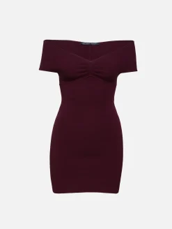 Off The Shoulder Knit Dress
