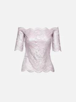 Off The Shoulder Lace Top