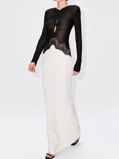 Open Twist Verner Lace Dress