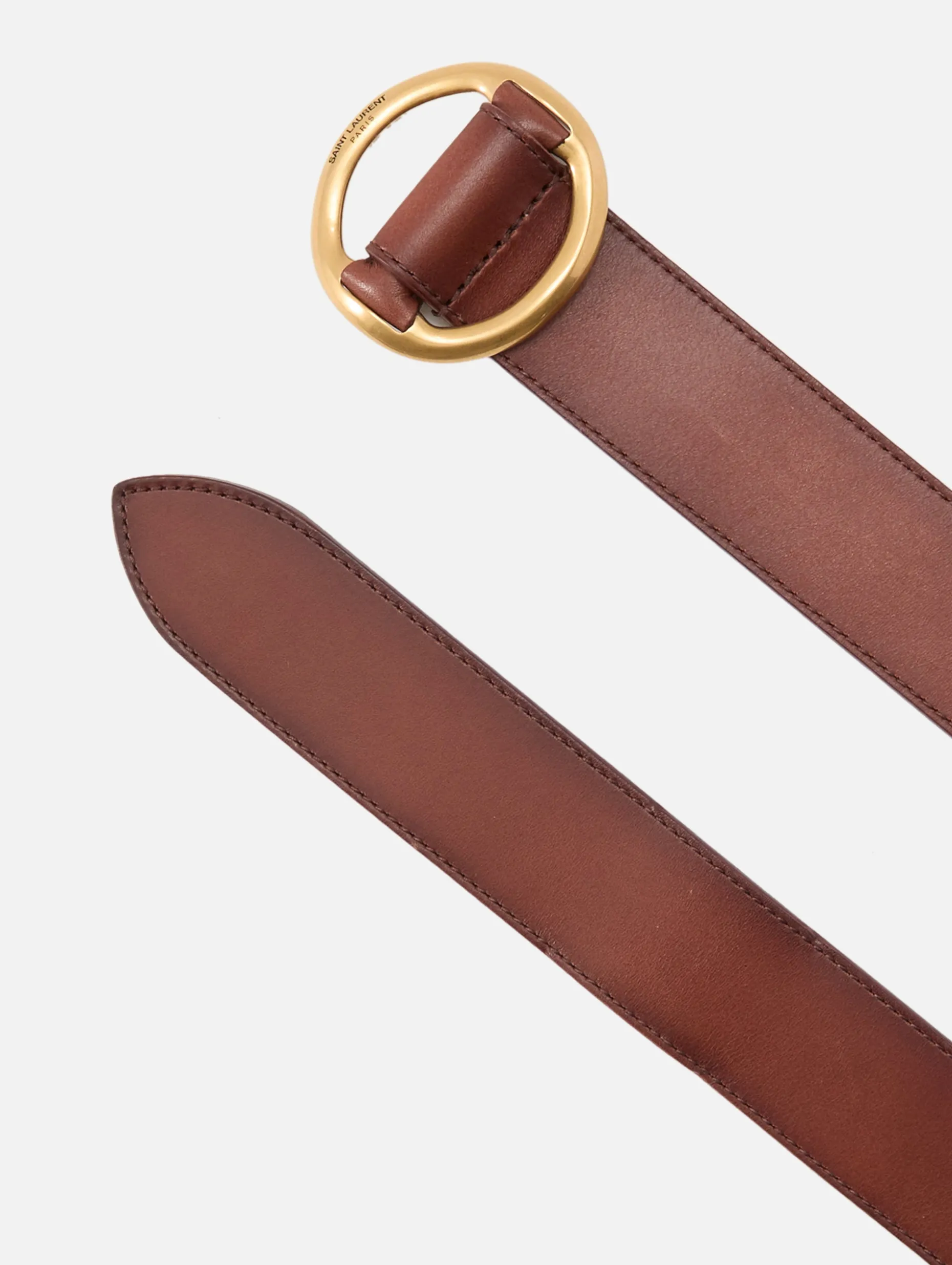Oval Buckle Belt