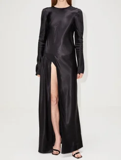 Palladium Long Sleeve Tuck Dress