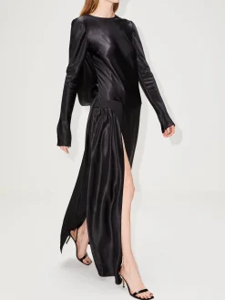 Palladium Long Sleeve Tuck Dress