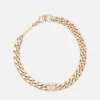 Pave Diamond Mariner Link Large Curb Chain Bracelet