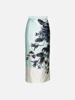 Pencil Midi Skirt
