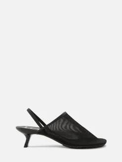 Petal Mesh Slingback Mule 45mm