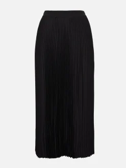 Pleated Elastic Skirt