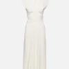 Plunge Drape Dress