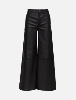 5 Pocket Mid Rise Wide Leg