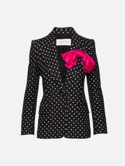 Polka Dot Blazer