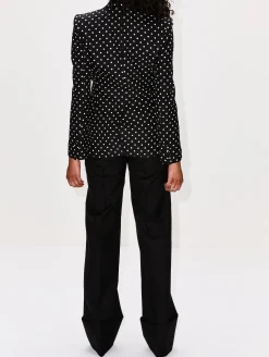 Polka Dot Blazer