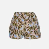 Printed Silk Short