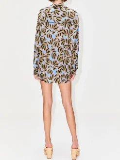Printed Silk Short