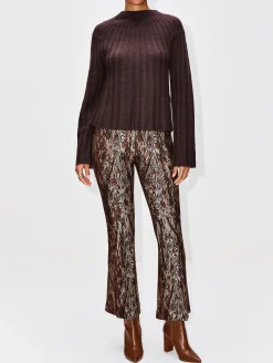 Pull On Cropped Flare Pant