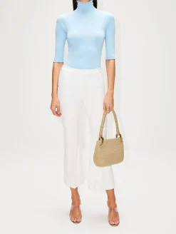 Pull On Cropped Flare Pant