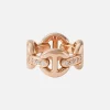 Quad Link Ring With Diamond Bridges