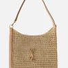Raffia Crochet Shoulder Bag