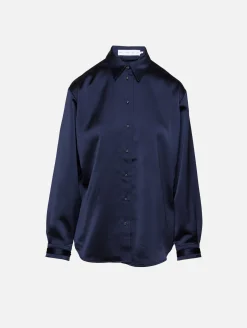 Raven Satin Shirt