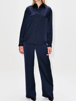 Raven Satin Shirt