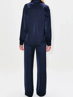 Raven Satin Shirt