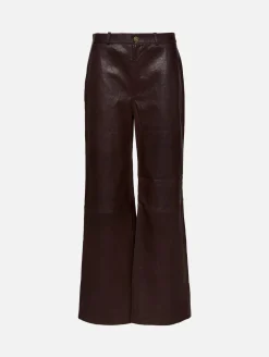 Relaxed Leather Trouser
