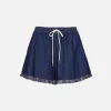 Rhiannon Fringe Denim Short