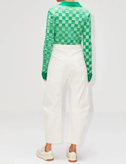 Rib Knit Button Up Sweater
