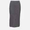 Ribbed Pencil Skirt