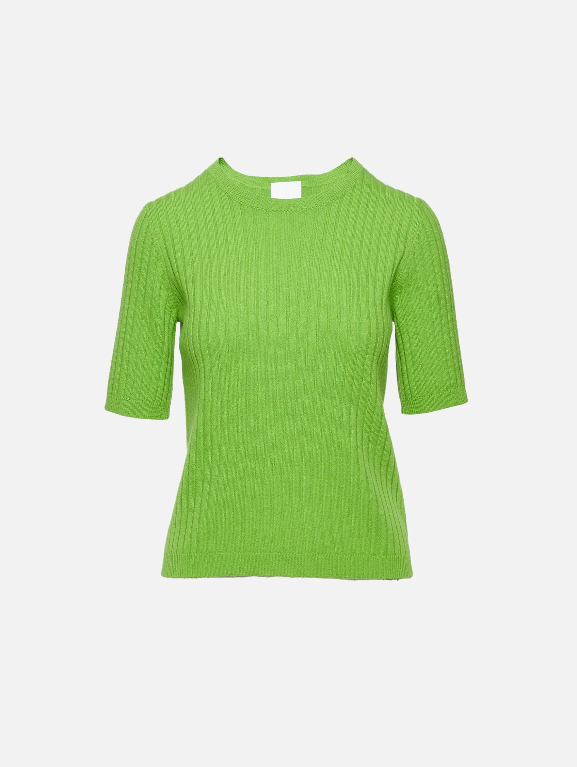 Ribbed Short Sleeve Top