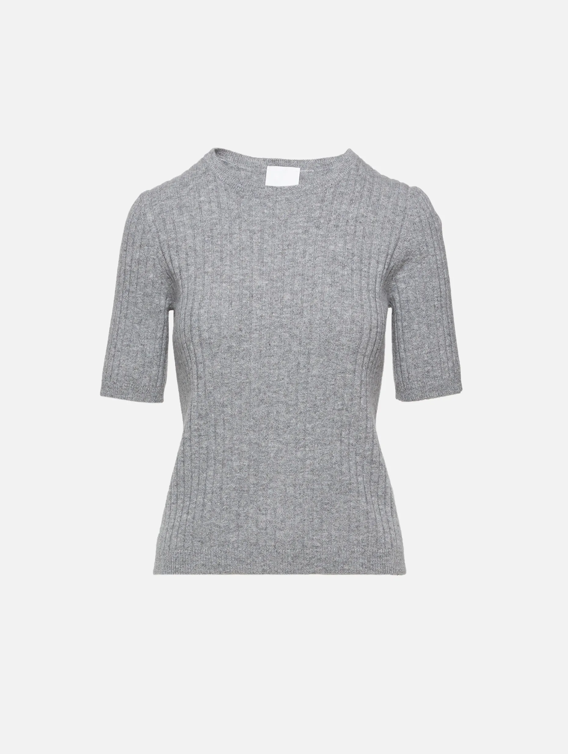 Ribbed Short Sleeve Top