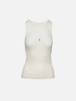 Ribbed YSL Tank