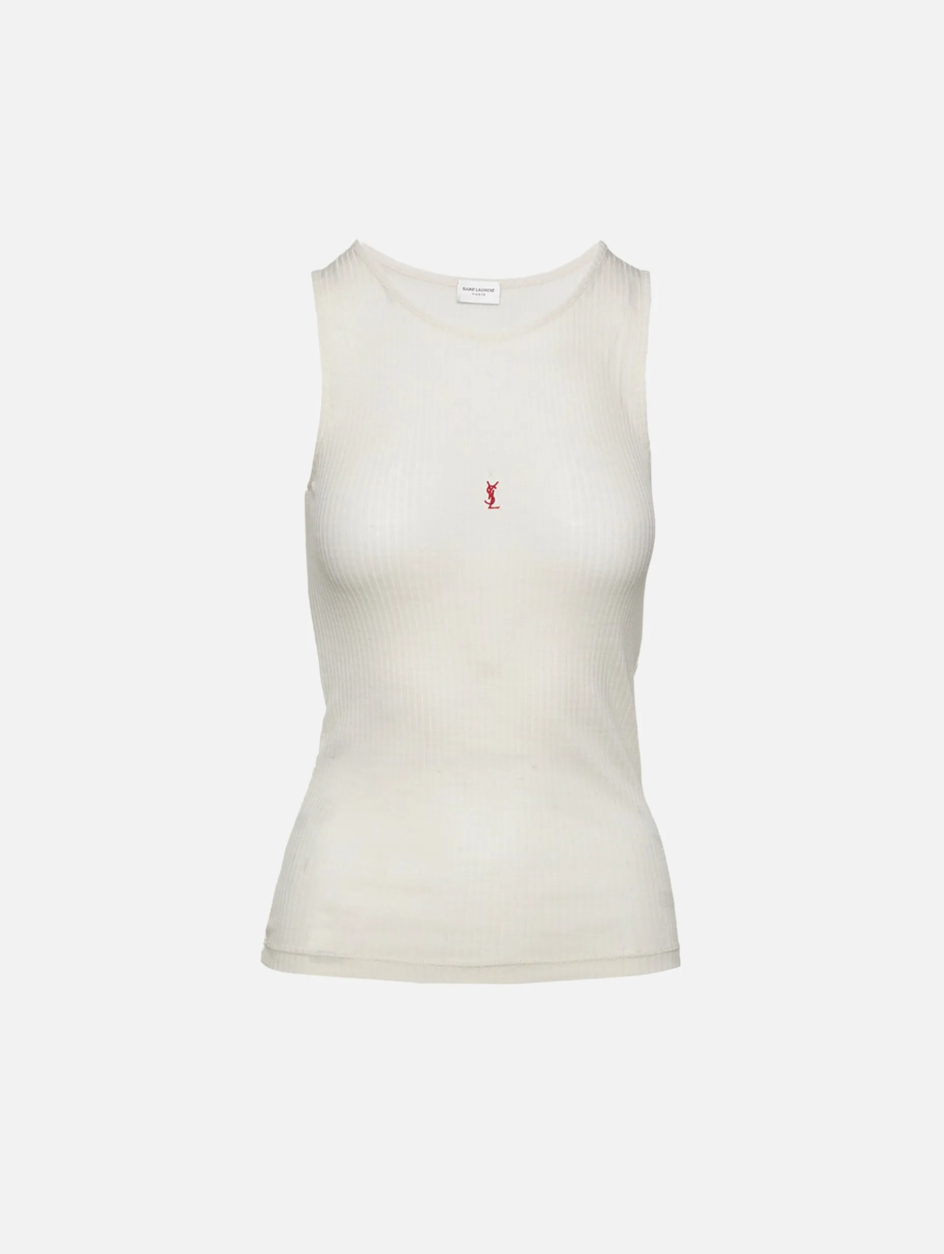 Ribbed YSL Tank