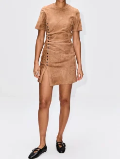 Robe Leather Dress