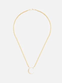 Roman Times Initial Necklace