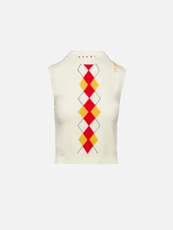 Round Neck Sweater Vest