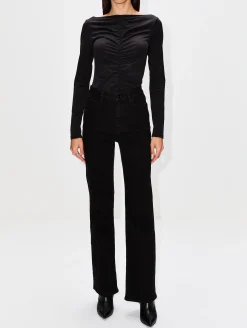 Ruched Long Sleeve Top