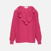 Ruffle V Neck Blouse