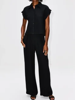Ryan High Rise Pleated Pant