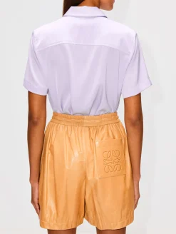 Sasha Short Sleeve Silk Blouse