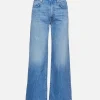 Selena Mid Rise Wide Leg Pant