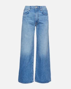 Selena Mid Rise Wide Leg Pant