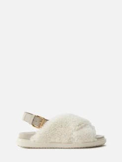 Shearling Fussbett Sandal