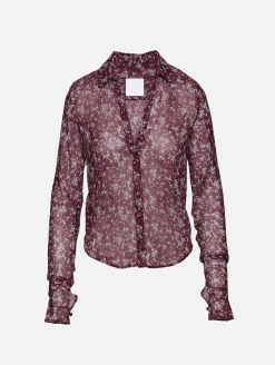 Sheer Silk Shirt